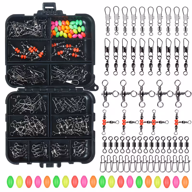 KIT DE 140 PIEZAS DE PESCA — imagen 1