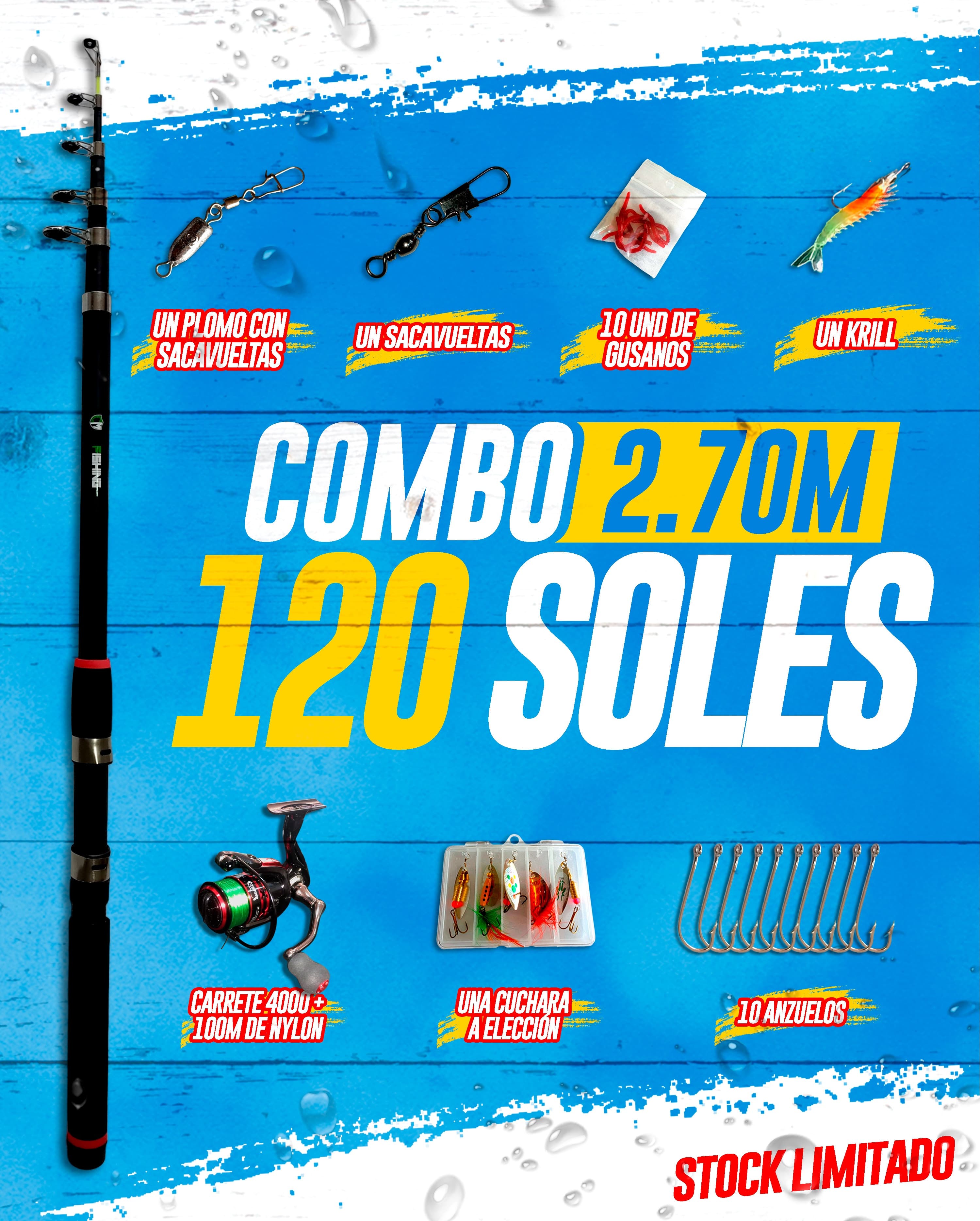 COMBO DE 120 2.70 M — imagen 1