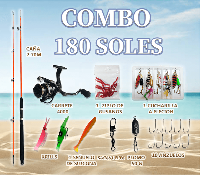 COMBO DE 180 2.70 2 TRAMOS — imagen 1