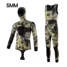 WETSUIT DE 5 MM CAMUFADO — imagen 1