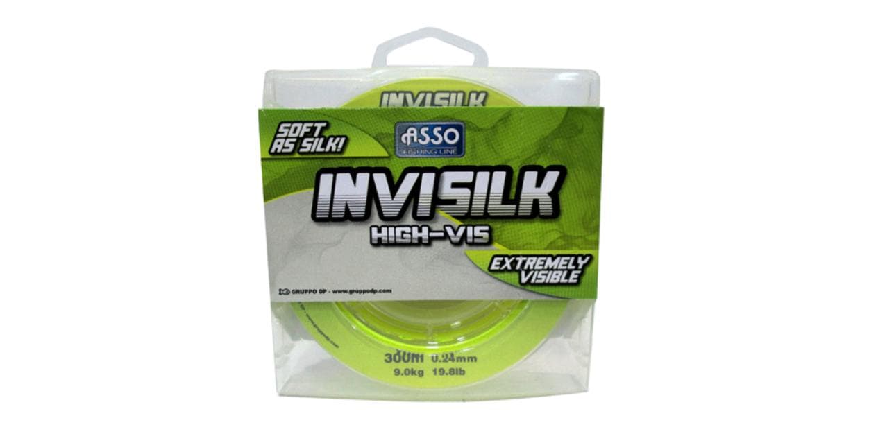 Sedal 0.30mm ASSO Invisilk Amarillo 11 x 300 m — imagen 1