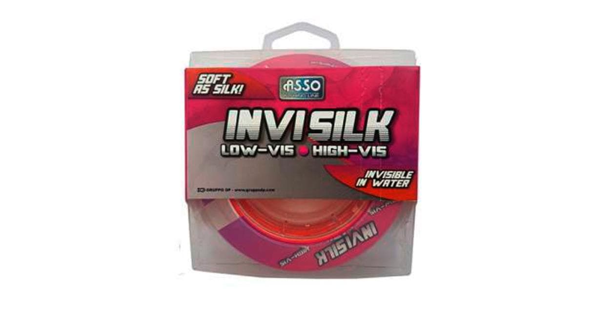 Sedal 0.45mm ASSO Invisilk Rojo x 270 m — imagen 1