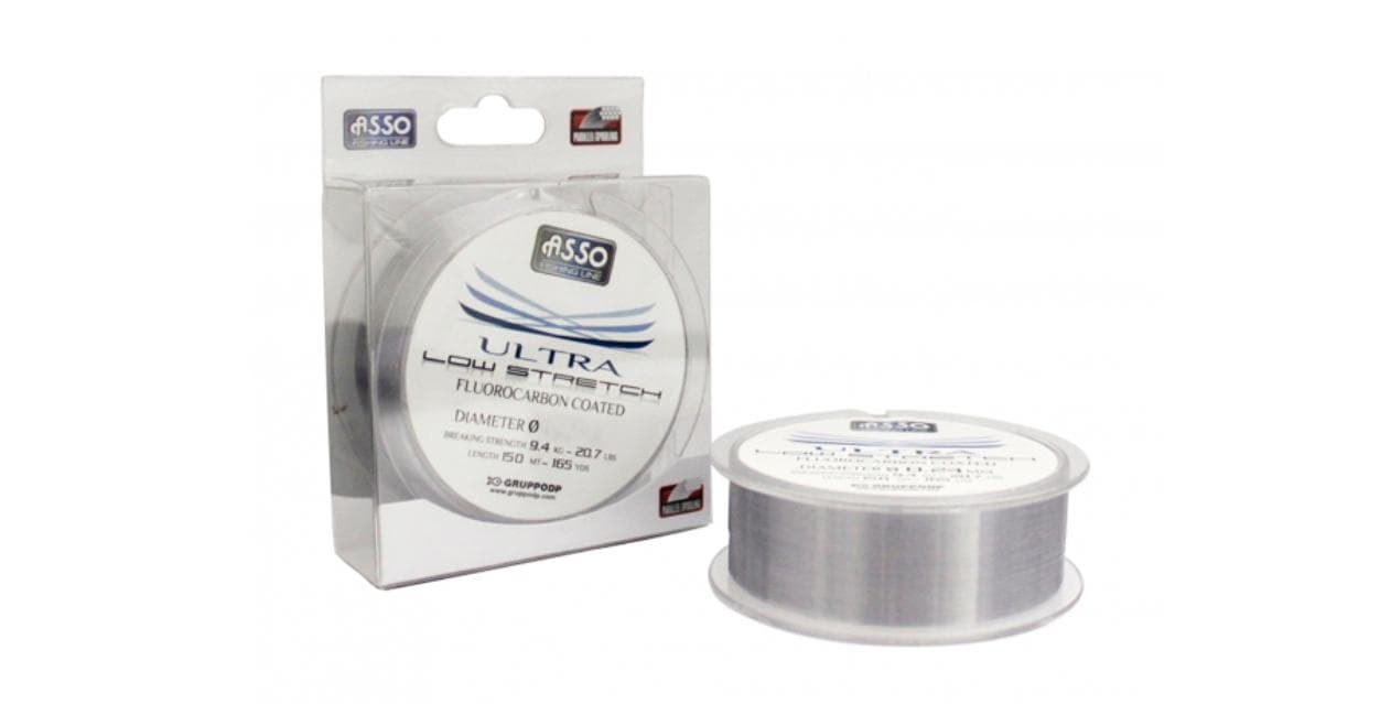 Sedal 0.18mm ASSO Low Stretch GY x 300 m — imagen 1