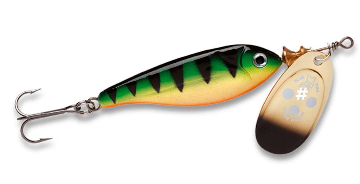 Señuelo Trucha # 3 BLUE FOX Minnow Super Vibrax GP — imagen 1