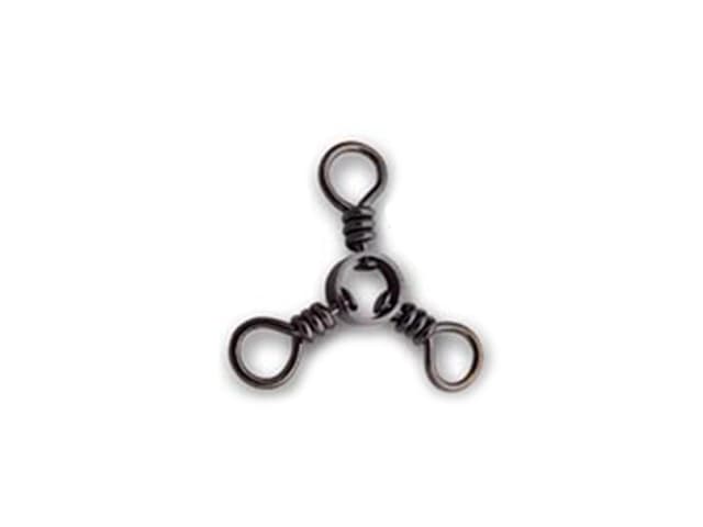 Sacavueltas Triple #8 TSUNAMI Three Way Swivel — imagen 1