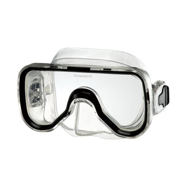 Mascara Buceo IST M-71 LYRA BK Silicona Blanca — imagen 1