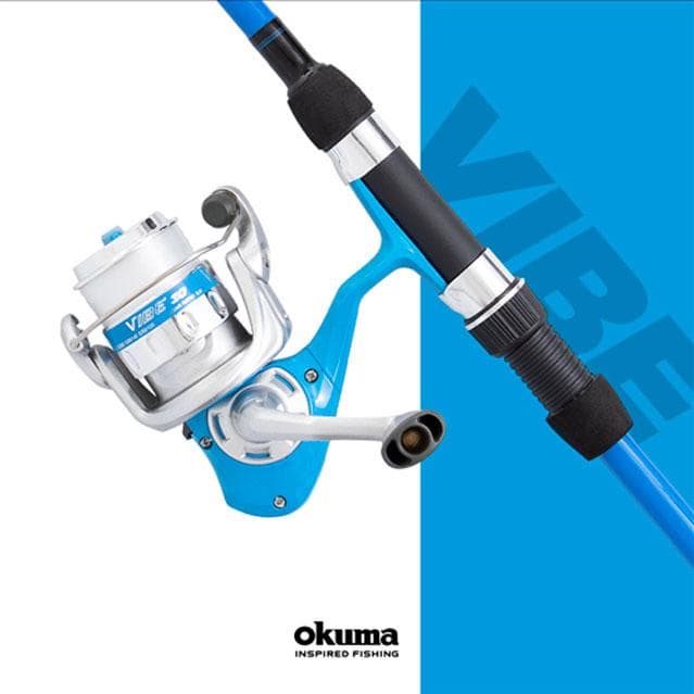Combo pesca, spinning,2.1m OKUMA Vibe VB-702M-30BU — imagen 1