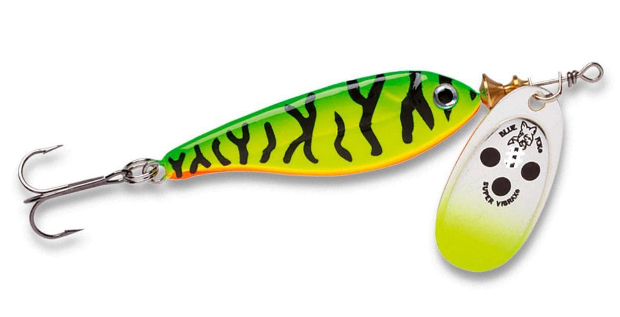 Señuelo Trucha # 1 BLUE FOX Minnow Super Vibrax FT — imagen 1