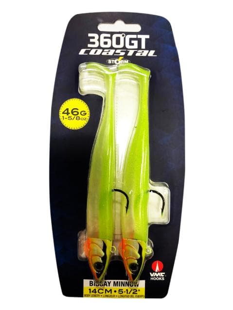 Señuelo Pesca STORM Biscay Minnow BSCM14 CHCH — imagen 1