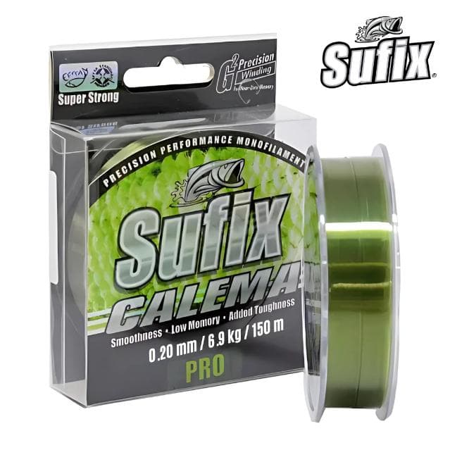 Sedal 0.20mm SUFIX CALEMA PRO Verde x 150m — imagen 1