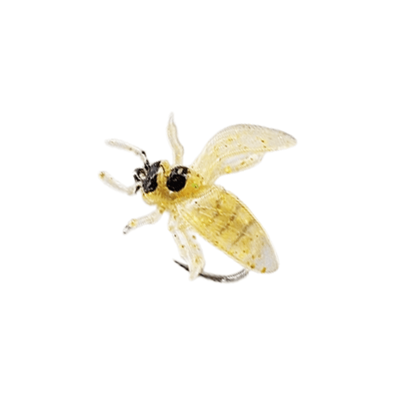 ABEJA DE SILICONA CON ANZUELO — imagen 1