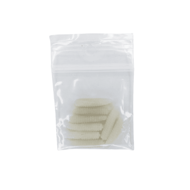 ZIPLO DE GUSANOS BLANCOS — imagen 1