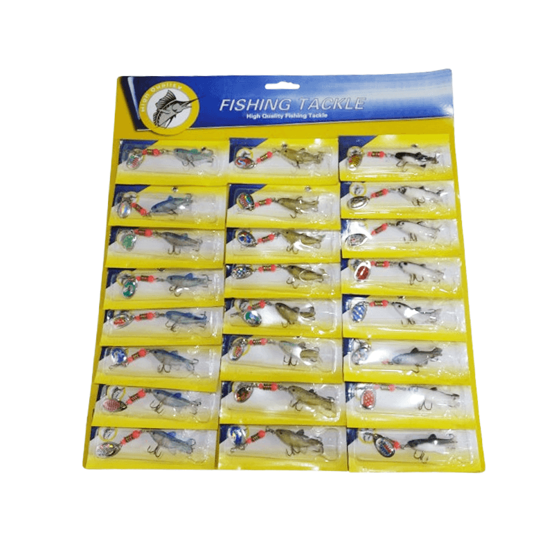 SEÑUELOS DE PEZ CON CUCHARA POR UND